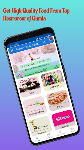 Android application Yukkti Fast Delivery screenshort