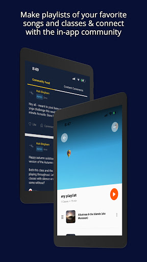 Screenshot of In the Flow (yoga + music)