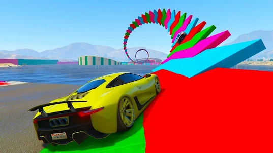 Mega Ramps : Car Racing Games