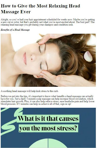 How to Do a Head Massage Screen 3