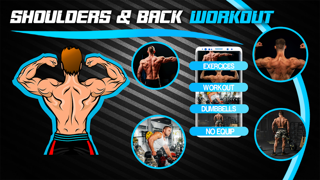 Screenshot 19 Entrenamiento de Hombros y Espalda en Casa android