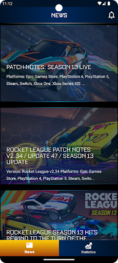 Android application Pocket League screenshort