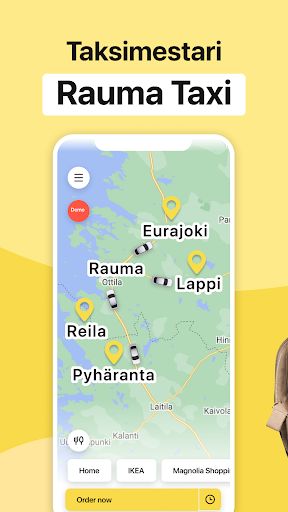 Android application Taksimestari: Book Taxi Online screenshort