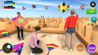 Kite Flying Basant Kite Games - Screenshot 2