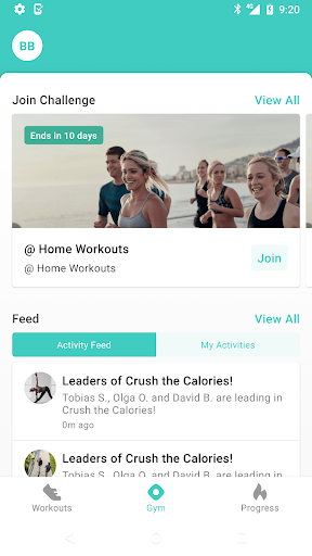 Power Factory Fitness App Screen 3