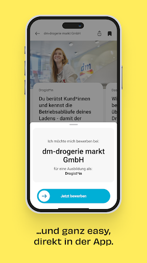 DEIN ERSTER TAG JobApp Screen 3