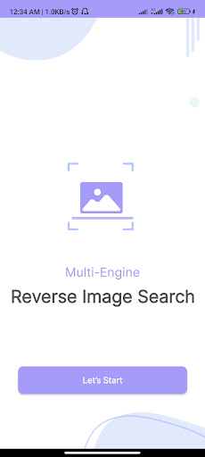 Android application Reverse Image Search Lens screenshort