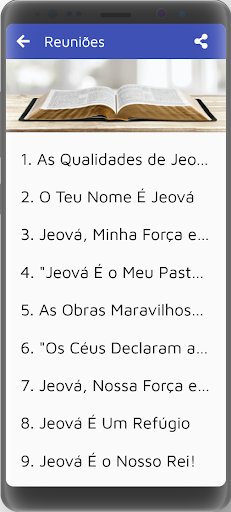 Música Testemunhas de Jeová Screen 3
