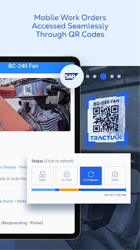 Screenshot of TRACTIAN