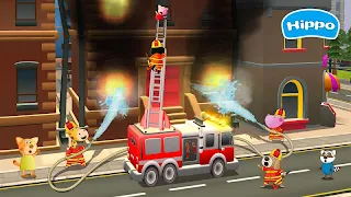 Kids’ Car Racing with Hippo - Screenshot 2