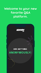 Anony: Anonymous Q&A
