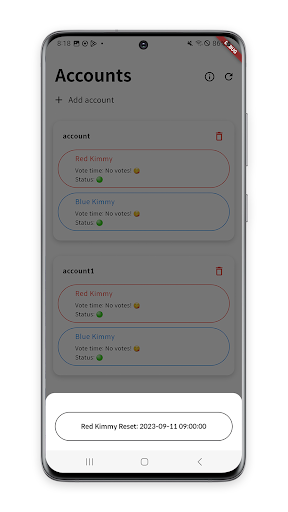 VoteLegends Screen 3