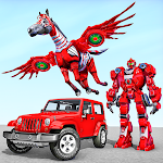Cover Image of 下载 Horse Robot Jeep Games - Transform Robot Car Game 1.0.4 APK