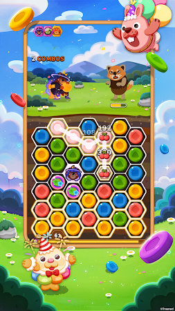 Game screenshot LINE Pokopang - puzzle game! mod apk