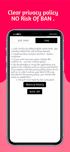 The GFX tool optimize Pub-G