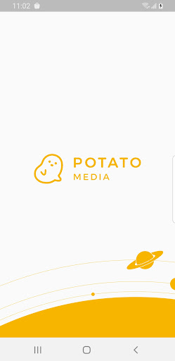 Android application Potato Media screenshort