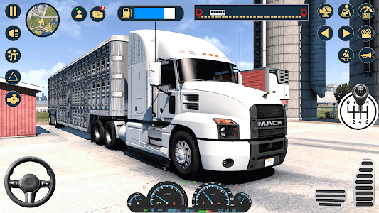 Semi Truck Driving Cargo Games Unknown