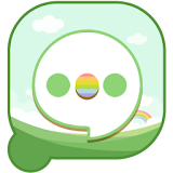 Easy SMS Spring Green theme icon