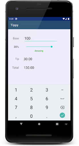 Tippy - Simple Tip Calculator Screen 3