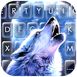 Cover Image of Download Howling Wolf Moon Keyboard The  APK