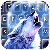 Howling Wolf Moon Keyboard Theme icon