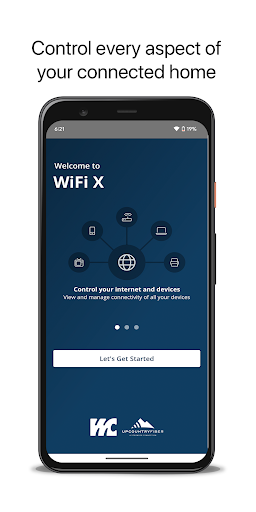 Android application WiFi X screenshort