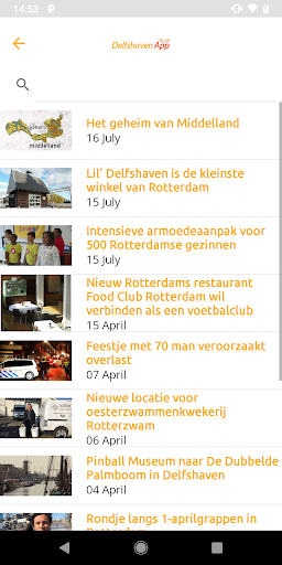 DelfshavenApp Screen 2