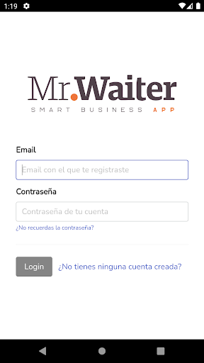 Mr.Waiter Screen 3