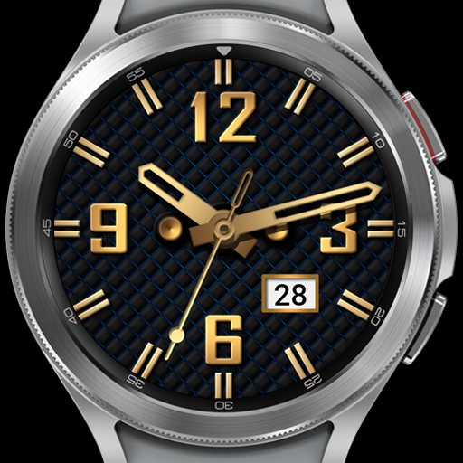 ITD14 - Gold Classic 3D Analog logo