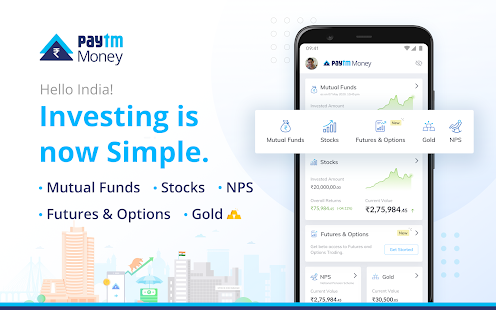 Paytm Money - Stocks & Mutual Funds Investment App  APK screenshots 1