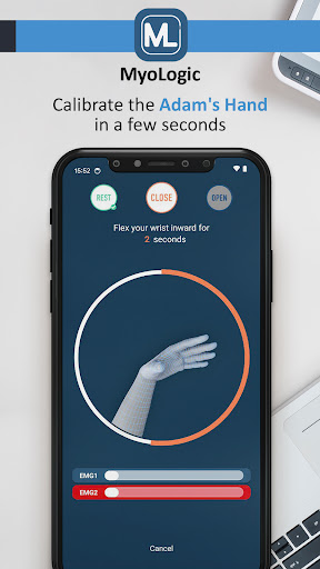 MyoLogic Screen 2