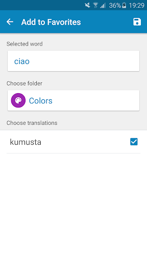Italian-Filipino Dictionary screenshot 8