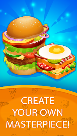 Game screenshot Baby kitchen game Burger Chef hack