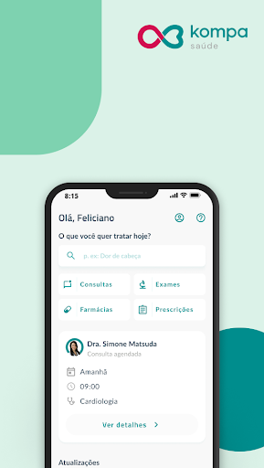 Android application Kompa Saúde screenshort