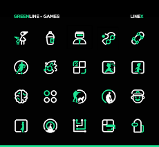 GreenLine Icon Pack : LineXのおすすめ画像3