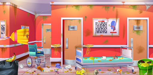 Girls Hospital Cleaning Games