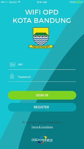 Android application WiFi OPD Kota Bandung screenshort