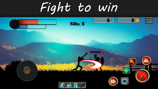 Play Stickman Combat Legend on PC 