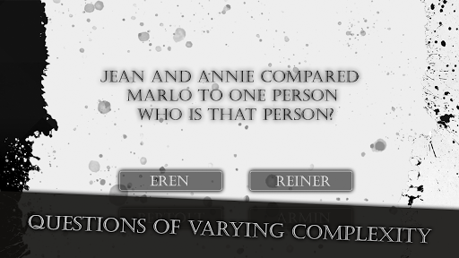 Attack Anime On Titan Quiz Words Questions