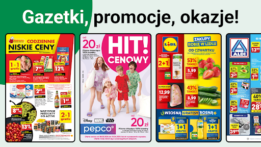 Android application Gazetki, promocje Moja Gazetka screenshort