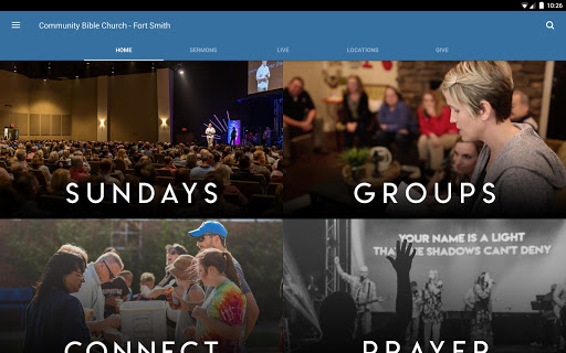 Screenshot of Community Bible Church