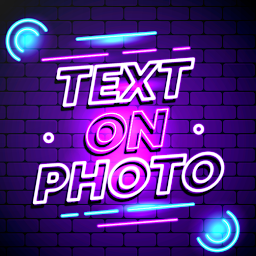 Icon image Text on Photo - Photos Text Cr