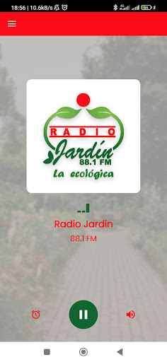 Radio Jardín 88.1 FM Screen 2