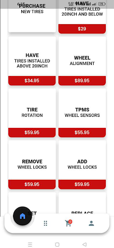 Tire Installation Screen 3