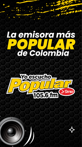 Android application Popular Stereo 105.6 fm screenshort