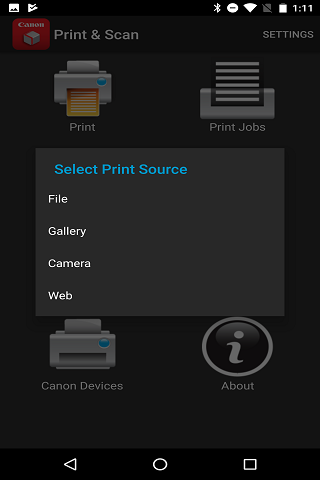 Screenshot of Direct Print & Scan for Mobile