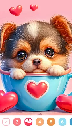 Game screenshot Love Color - Paint By Number apk download