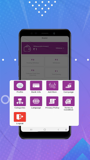 Android application PULA BAZAAR Store Owner screenshort