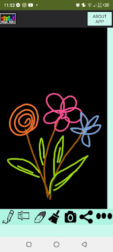 Android application HanaHues screenshort