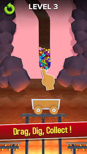 Android application Gold Miner - Mining simulator screenshort